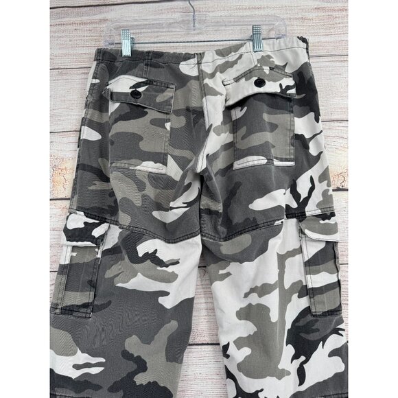 Rothco Military BDH Cargo‎ Camouflage Pants Men's Size XS Gray/White/Beige Camo - Picture 6 of 10